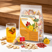 Bonnes propriétés pour soulager la fatigue, sachets de thé aux herbes avec thé aux fleurs pour infusion à l'eau chaude/froide