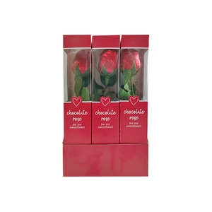 Bộ quà tặng hoa hồng sô cô la rắn duy nhất cho ngày Valentine tùy chỉnh cá nhân - Product Image 3