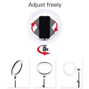 26cm anillo de luz autofoto con trípode <span class=keywords><strong>y</strong></span> teléfono titular de la lámpara LED regulable para maquillaje YouTube TIK <span class=keywords><strong>Tok</strong></span> - Product Image 2