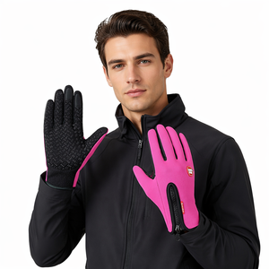Gants d'hiver unisexes chauds pour sports de plein air, réutilisables, en polyester, compatibles écran tactile, pour <span class=keywords><strong>ski</strong></span>, équitation, cyclisme, course à pied, randonnée, escalade - Product Image 4