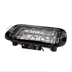 220V 110V European Gauge Smokeless Non-stick Electric Barbecue Grill 1350W Mechanical Control Plate <b>Stove</b> Dual-purpose - Product Image 6