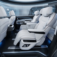 Siège de voiture Fortune Cat M5 personnalisé en cuir véritable avec réglage électrique, massage, ventilation et confort