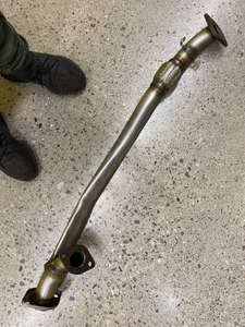 Tubo flexible de escape de ajuste directo de escape superior compatible con silenciador Mitsubishi Outlander 3.0L AWD 2007-2008-2009-2010 - Product Image 5