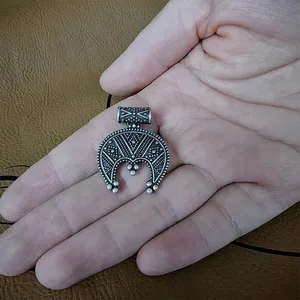 จี้สร้อยคอผู้หญิงแบบนอร์สสลาฟิก ลูนูลา, เครื่องประดับไวกิ้งสำหรับผู้หญิง โมราเวีย, ลูนิตซา, สลาฟ, จี้ไวกิ้ง - Product Image 2