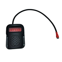 Nouvel ensemble de caméra de recul pour camion avec alarme sonore et lumineuse double, étanche IP68, pour détecter les angles morts