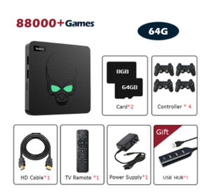 256GB Super Console x King có 117000 trò chơi video Retro 63 trình giả lập emuelec 4.5 Android 9.0 coreelec Ba hệ thống trong một - Product Image 6