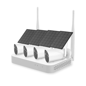 Mới nhất bán buôn trong nhà ngoài trời 4CH 8CH Mini NVR không dây <span class=keywords><strong>Wifi</strong></span> tầm nhìn ban đêm hai cách âm thanh hệ thống an ninh năng lượng mặt trời cctv camera - Product Image 1