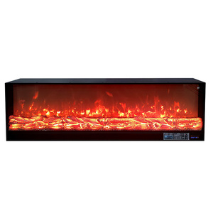 Nouvelle Conception Cheminées d'insertion métalliques pour la maison, Offre 24h, Décoration, Effet de flamme réaliste - Product Image 6