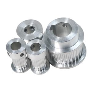 Puleggia temporizzatrice fornitore di tutti i modelli GT2 3GT 5GT 8GT MXL L H AT10 AT5 T5 T10 puleggia in alluminio sincrona - Product Image 6