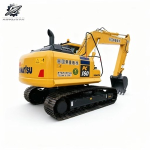 รถขุดตีนตะขาบ Komatsu160 มือสอง ขนาด 16 ตัน บุ้งกี๋ 0.7 ลบ.ม. ของแท้จากญี่ปุ่น รถขุดก่อสร้างขนาดกลาง ชั่วโมงการใช้งานต่ำ สภาพดี - Product Image 1