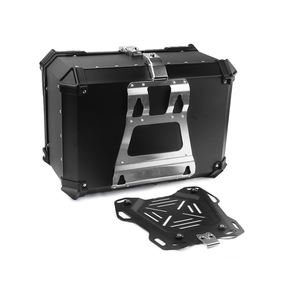 Boîtier de queue de moto en alliage d'aluminium 80l, coffre-fort universel pour YAMAHA, KAWASAKI, SUZUKI, <span class=keywords><strong>HONDA</strong></span>, offre spéciale - Product Image 3