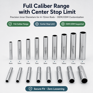 ข้อต่อโครงเหล็กกันสนิมสำหรับโรงเรือนใย<span class=keywords><strong>แก้</strong></span>วแบบโค้งเล็ก  พร้อมอุปกรณ์เสริมปลอกเชื่อมต่อโครงเหล็ก - Product Image 3
