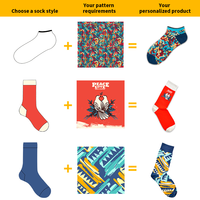 Chaussettes amusantes personnalisées pour hommes et femmes avec des motifs de dessins animés, parfaites pour célébrer la fête des mères avec votre équipe