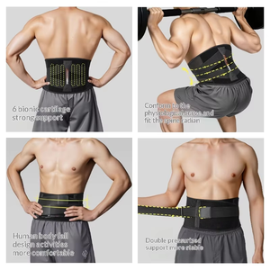 <span class=keywords><strong>Ceinture</strong></span> <span class=keywords><strong>de</strong></span> Soutien Lombaire Ajustable <span class=keywords><strong>pour</strong></span> Hommes avec Logo Personnalisé – Idéale <span class=keywords><strong>pour</strong></span> l'Haltérophilie, les Squats, les Soulevés <span class=keywords><strong>de</strong></span> Terre et l'Entraînement <span class=keywords><strong>de</strong></span> Course – Vente en Gros - Product Image 5