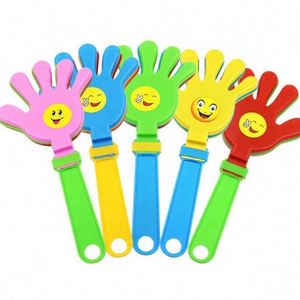 Ventilateurs en plastique de bonne qualité, logo personnalisé, promotion, claquettes à main - Product Image 3