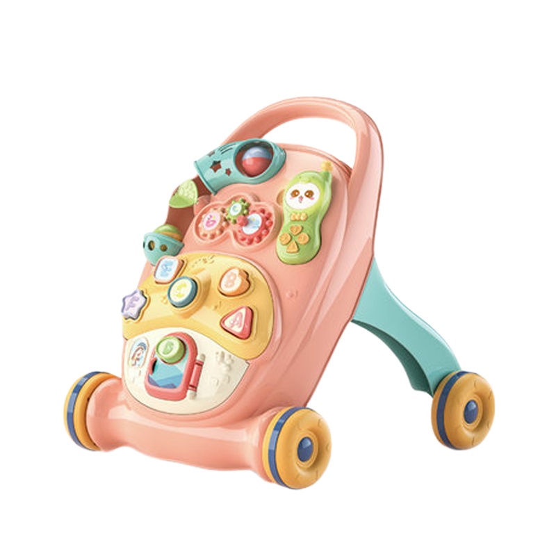Многофункциональные пластиковые ходячие Игрушки для малышей, образовательные пластиковые ходячие креативные детские ходунки