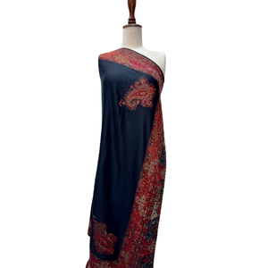 Wholesale Custom Jacquard Jamawar <b>Shawl</b> Luxury Woven Floral Breathable Skin-Friendly Lightweight Ethnic Winter Fashion Private - Product Image 1