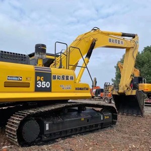 מחפרון זחלי הידראולי משומש מדגם קומטסו PC350, 35 טון, למכירה חמה, מחפר יפני לבנייה - Product Image 4