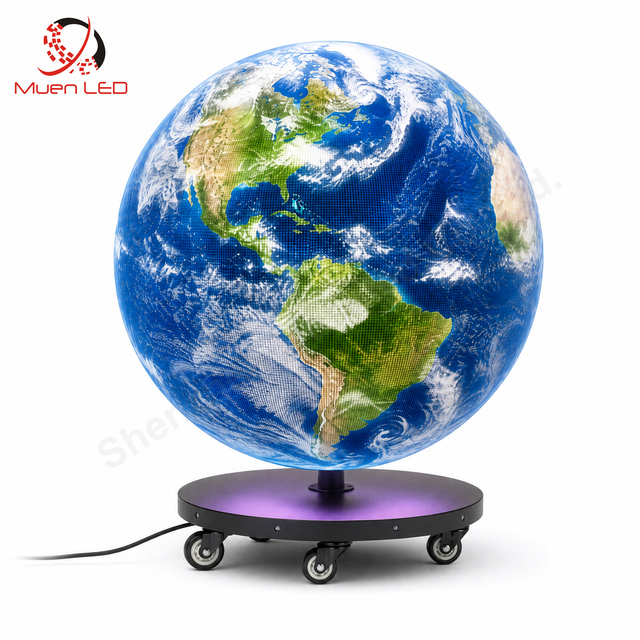 P2.5 Indoor Ball LED Sphere Screen 2m Diameter Round Led Video Screen Display Full Color Spherical Creative LED Display