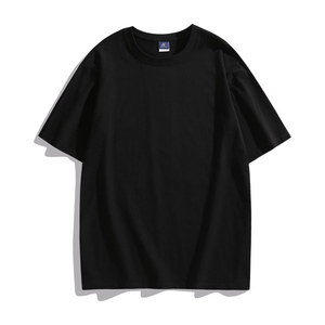 เสื้อยืดโอเวอร์ไซส์ลายอนิเมะ ดีไซน์เนอร์ DTG ปี 2023 ผ้าคอตตอนหนา 100% สำหรับสกรีนโลโก้แบบกำหนดเอง เสื้อยืดผู้ชาย - Product Image 1