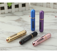 Flacon pulvérisateur de parfum miniature en métal multi-usages 5 ml 8 ml pour voyage