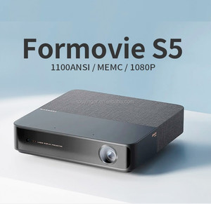 Proyector DLP <span class=keywords><strong>Fengmi</strong></span> <span class=keywords><strong>Formovie</strong></span> S5, Láser ALPD, 1100 ANSI Lúmenes, 1080p Full HD, Compatible con MEMC 4K, Proyector Portátil para Cine en Casa - Product Image 1