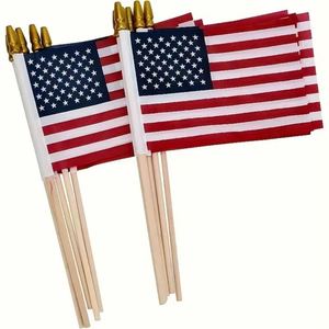 Drapeau à main personnalisé pour supporter de football, bannière sur bâton pour événements sportifs - Product Image 2