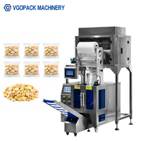 Machine automatique de pesage, emballage et remplissage de biscuits, double peseuse, pour l'emballage de biscuits et craquelins