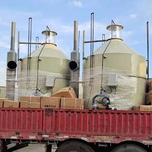 Écumeur de protéines SS304 SS316 Capacité de 10m3/h Écumeur d'eau douce et de mer Offre Spéciale pour ferme de crevettes en matériau PP - Product Image 2