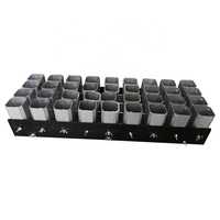 Supports de mortier pour feux d'artifice en aluminium de 2 pouces, 21 coups, haute qualité, prix usine