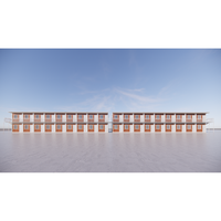 Maisons conteneurs en acier préfabriquées sur mesure en gros 20FT/40FT – Taille personnalisable, design moderne, isolation thermique, résistance au vent