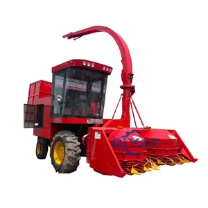 Ayçiçeği yonca mısır hasat makinesi çiftlik traktörü paletli tip çim silaj saman yem makinesi