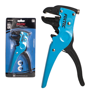 Herramienta de crimpado profesional FIXTEC, alicate multifunción de 7 pulgadas para crimpado y pelado de cables, modelo FHWS007. - Product Image 6