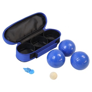 ZQURE Juego de <span class=keywords><strong>Bochas</strong></span> de Petanca de Alta Calidad con 3 Bolas Recubiertas de Azul para Juego al Aire Libre - Product Image 5