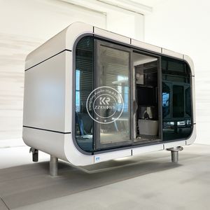Cápsula de Oficina Inteligente Móvil en Oferta en China, Casa Cápsula con Estructura de Acero, Diseño Moderno Impermeable - Product Image 6