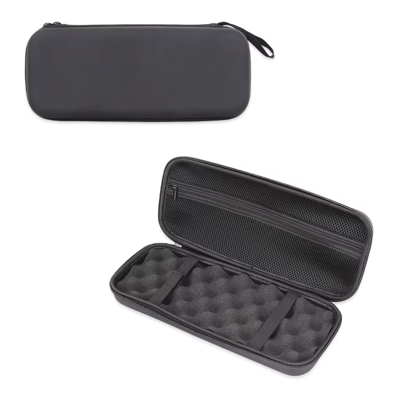 Mini Wireless Illuminated Keyboard Case Hard EVA Replacement Protective Carrying Cover with Zipper Closure for Travel Storage