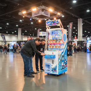 เครื่องหยอดเหรียญเกมส์ลูกบอลนำโชค <span class=keywords><strong>Pochi</strong></span> Rock กำไรสูง 3 สี สำหรับธุรกิจ - Product Image 1