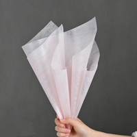 Papier de soie de lait amovible d'emballage multicolore rectangle carré en gros pour fleurs