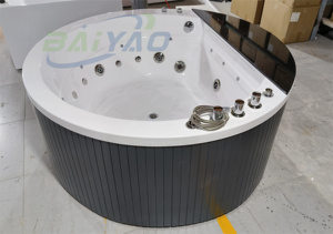 El mejor <span class=keywords><strong>precio</strong></span> al por mayor Bañeras Drop-In Style Spa Outdoor Hidroasaje Jacuzzier Round Jacuzzier - Product Image 4
