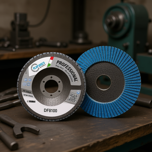 Disque à lamelles professionnel Fervi DF8100, meule sans fer - Product Image 2