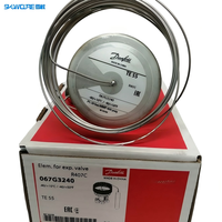 Vanne d'expansion en laiton Danfoss TEZ20 067B3371 TEZ55 067G3240 pour système de réfrigération externe d'égalisation de chambre froide R407C