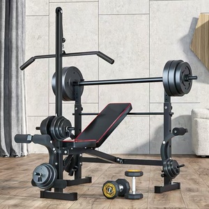Équipement de fitness à domicile, banc d'exercices réglable pour s'asseoir, <span class=keywords><strong>musculation</strong></span> en intérieur, multifonctionnel, <span class=keywords><strong>pliable</strong></span>, durable, confortable, en métal - Product Image 1
