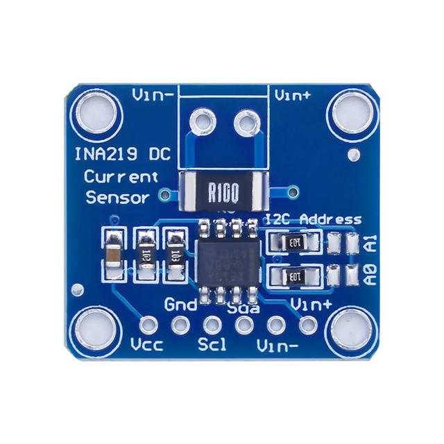 CJMCU-219 INA219 Current Voltage Sensor Module I2C Zero Drift Bidirectional Power Monitoring Module for Electronic DIY Makers
