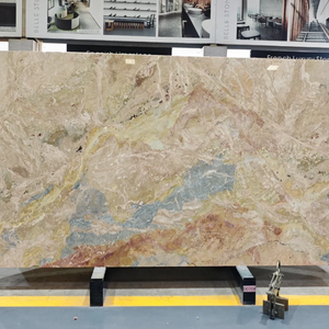 Losas de Mármol Azul Breccia Rosa <span class=keywords><strong>Italiano</strong></span> para Azulejos Interiores, Encimeras y Mesas en Hoteles y Centros Comerciales - Product Image 2
