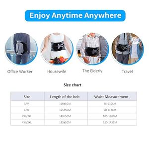 <span class=keywords><strong>Ceinture</strong></span> de soutien dorsal ALPHAY avec soutien lombaire réglable et grand soutien postérieur - Product Image 2