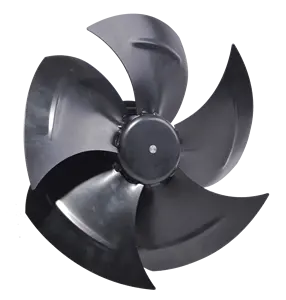 Ventilateur axial AFL 350mm 220V/230V 380V/400V avec un filet et un panneau de guidage de vent configurable Ventilateur de moteur à rotor externe