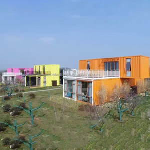 Mini maisons conteneurs préfabriquées réutilisables et créatives pour la fabrication d'appartement, d'hôtel ou de villas - Product Image 3