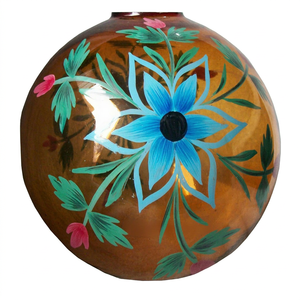 Vintage <b>Large</b> Hand-Painted Eco-Friendly Glass Float for for Luxury Indoor/Outdoor Home & Hotel Decor <b>Gift</b> Use - Product Image 1