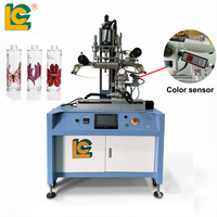Machine de marquage à chaud intelligente à commande PLC pour tubes ronds et bouteilles, écoénergétique, avec registration des couleurs