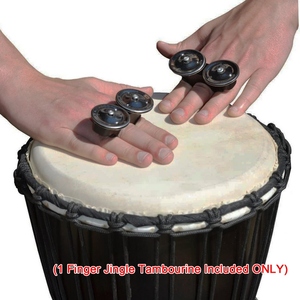 Doigt Jingle Tambourin pour Cajons Bongos Djembes Congas Tambours Percussion Accompagnement <span class=keywords><strong>Musique</strong></span> - Product Image 5